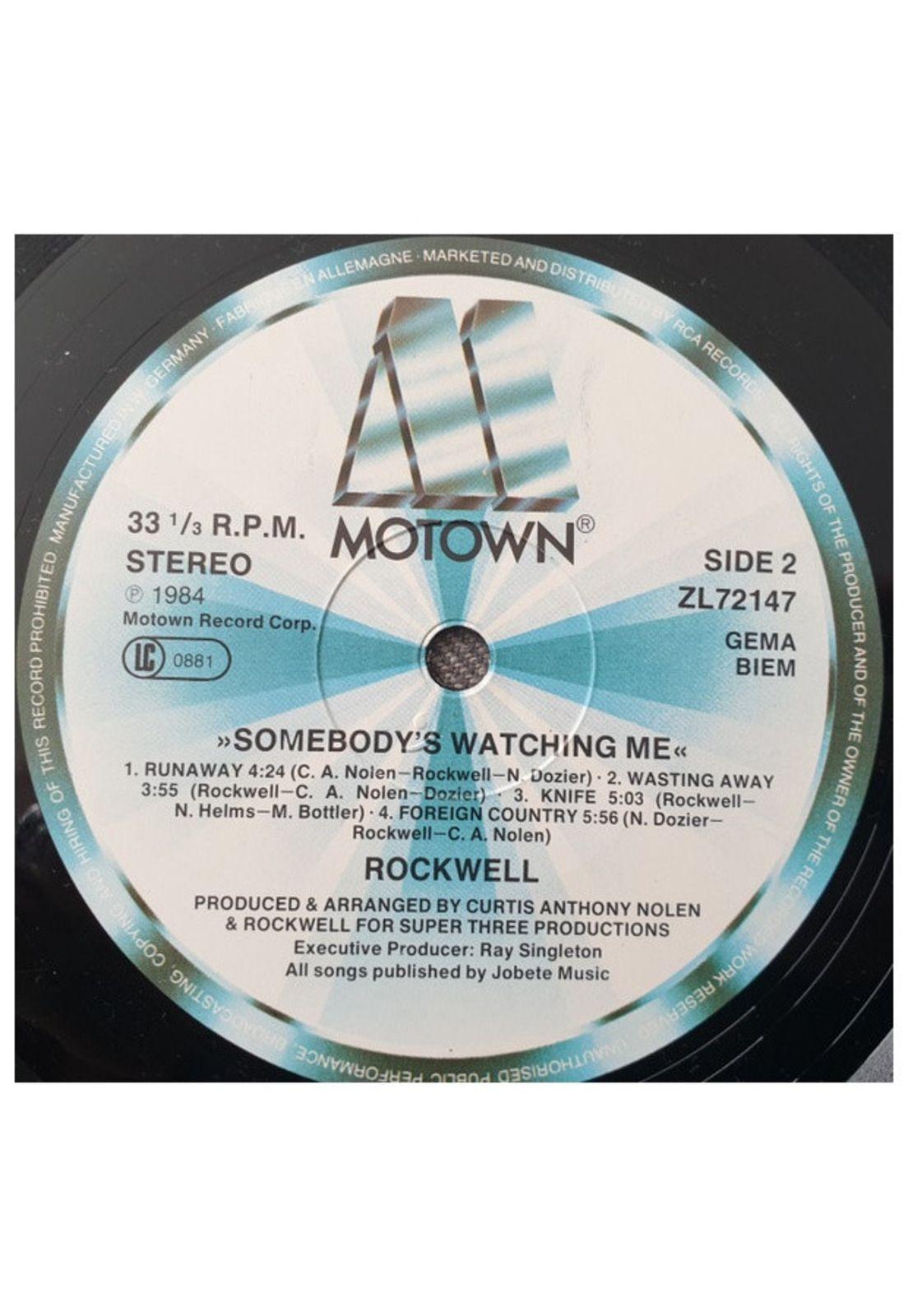 ROCKWELL - SOMEBODY'S WATCHING ME | VINILO USADO-3