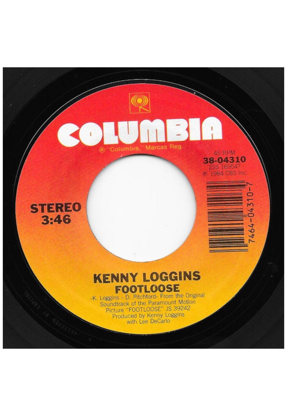 KENNY LOGGINS - FOOTLOOSE | 7" SINGLE USADO-2