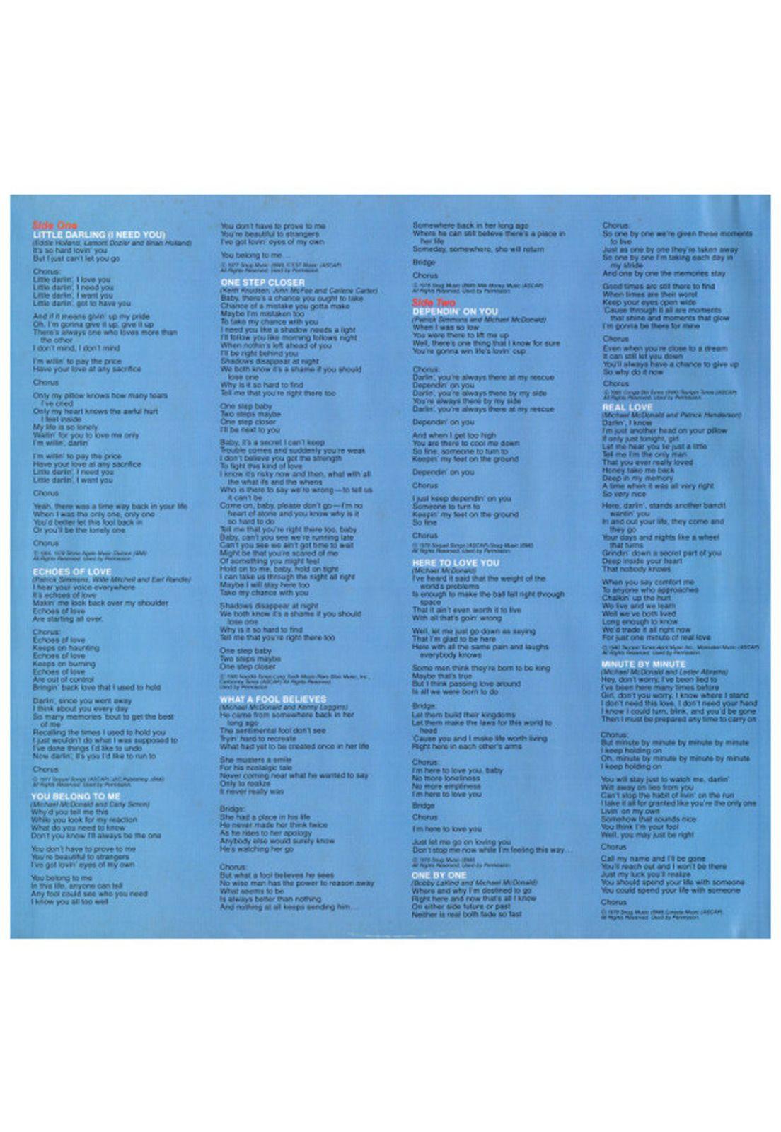 DOOBIE BROTHERS - BEST OF VOL.2 | VINILO USADO-2