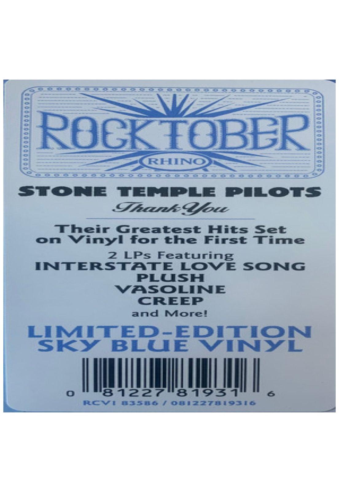 STONE TEMPLE PILOTS - THANK YOU: GREATEST HITS (OPAQUE SKY BLUE VINYL) (2LP)  | VINILO-4