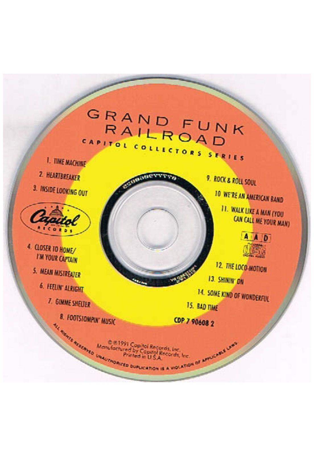 GRAND FUNK RAILROAD - CAPITOL COLLECTORS SERIES | CD USADO-2