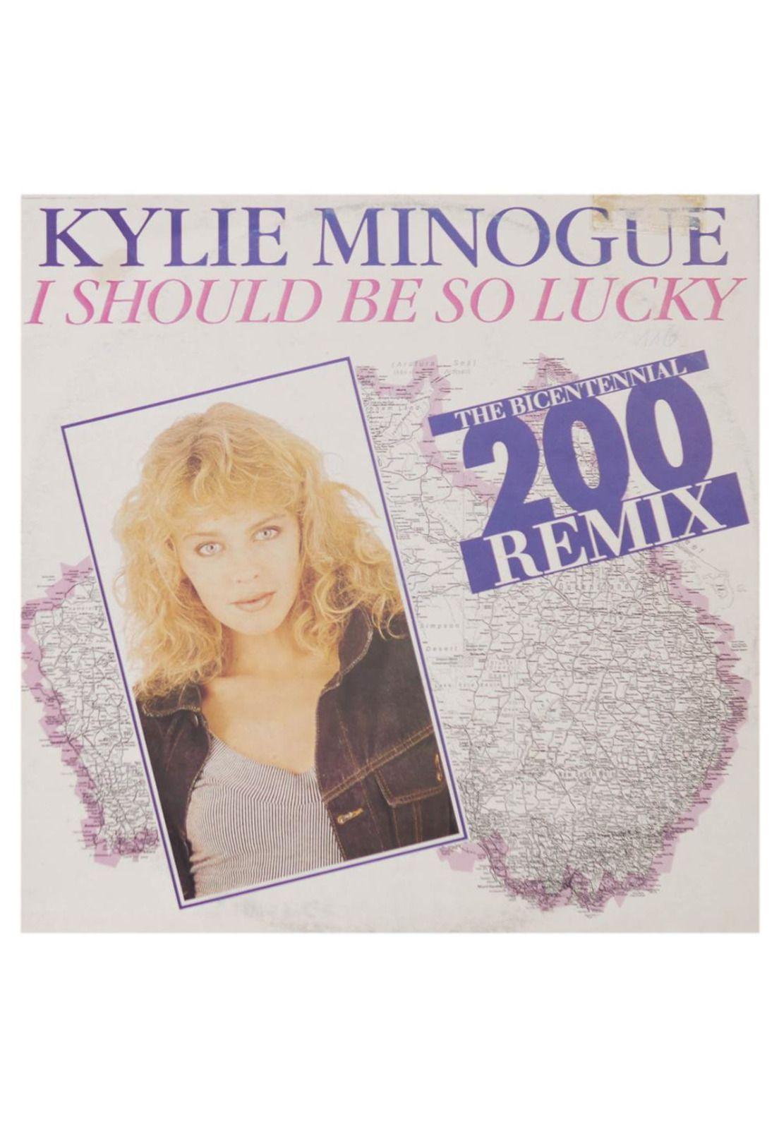 KYLIE MINOGUE - I SHOULD BE SO LUCKY | 12" MAXI SINGLE USADO-0
