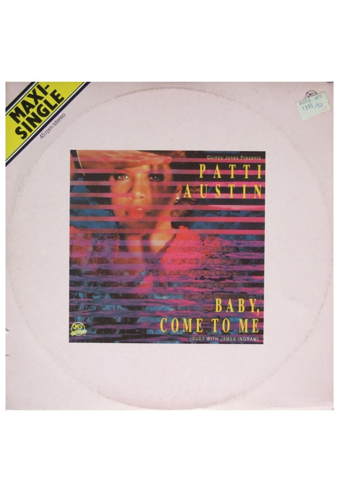 PATTI AUSTIN FT. JAMES INGRAM - BABY, COME TO ME | 12" MAXI SINGLE USADO-0