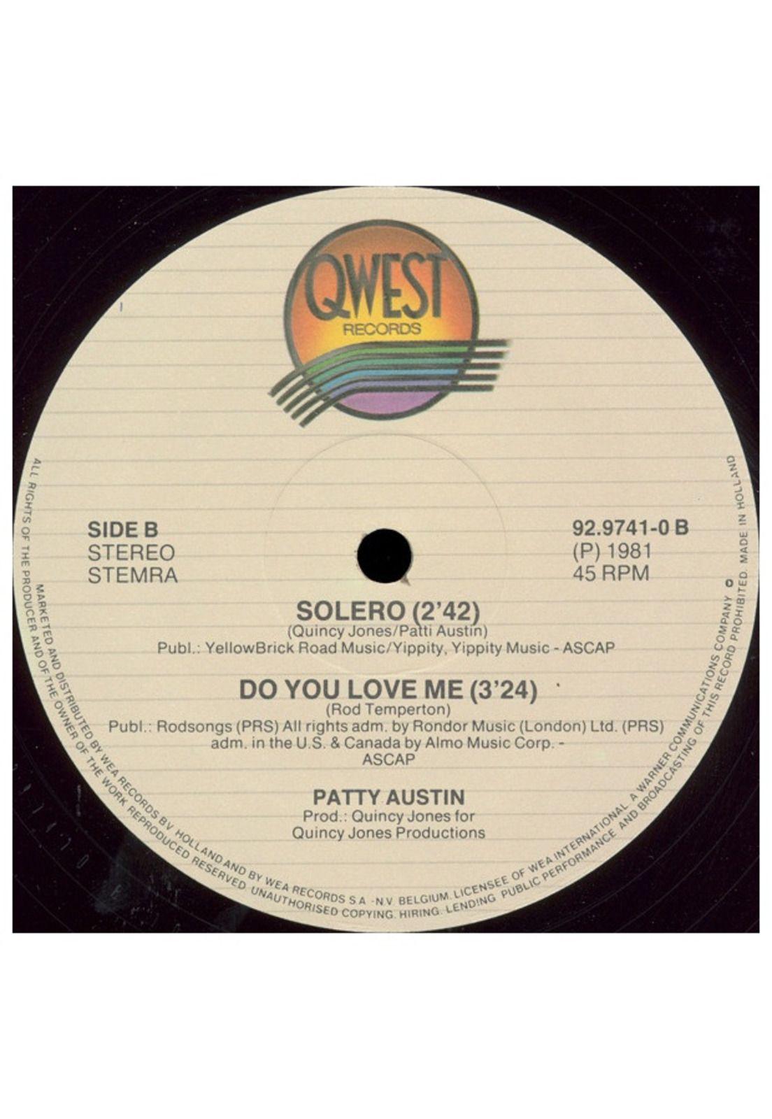 PATTI AUSTIN FT. JAMES INGRAM - BABY, COME TO ME | 12" MAXI SINGLE USADO-3