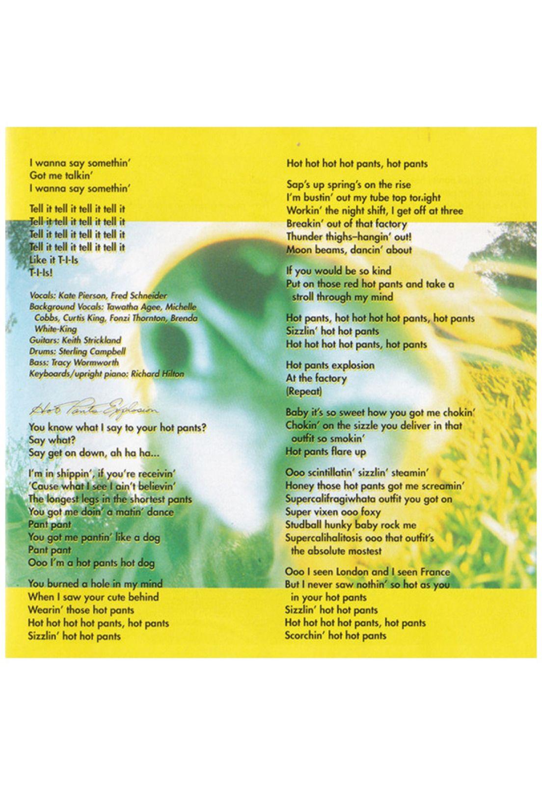 THE B-52'S - GOOD STUFF | CD USADO-4