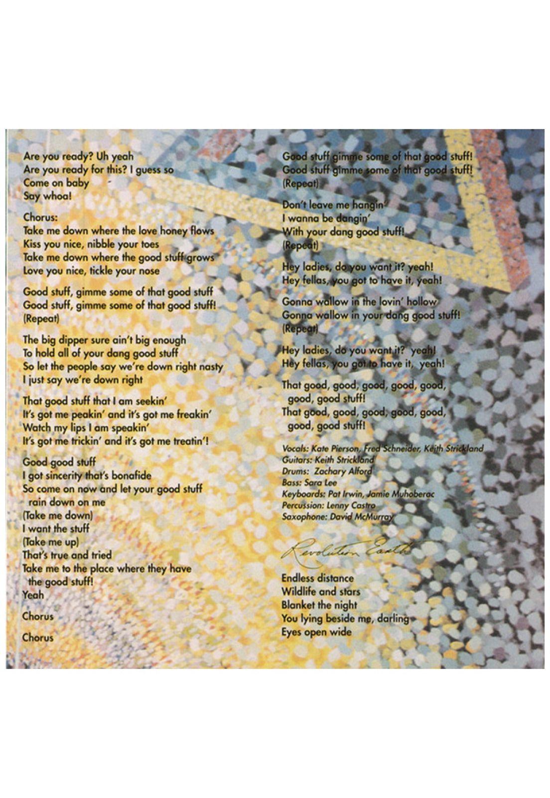 THE B-52'S - GOOD STUFF | CD USADO-7