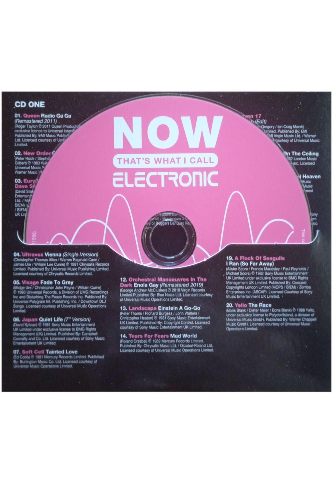 NOW ELECTRONIC -  VARIOUS ARTIST (4CD) | CD-2