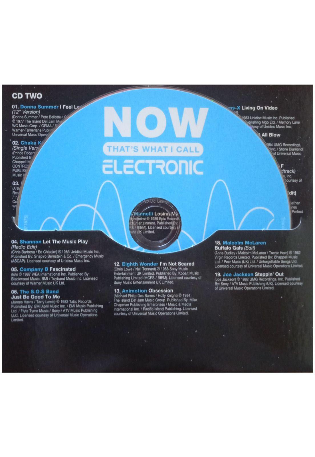 NOW ELECTRONIC -  VARIOUS ARTIST (4CD) | CD-3