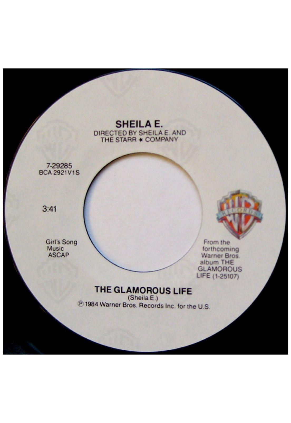 SHEELA E - THE GLAMOROUS LIFE | 7" SINGLE USADO-2