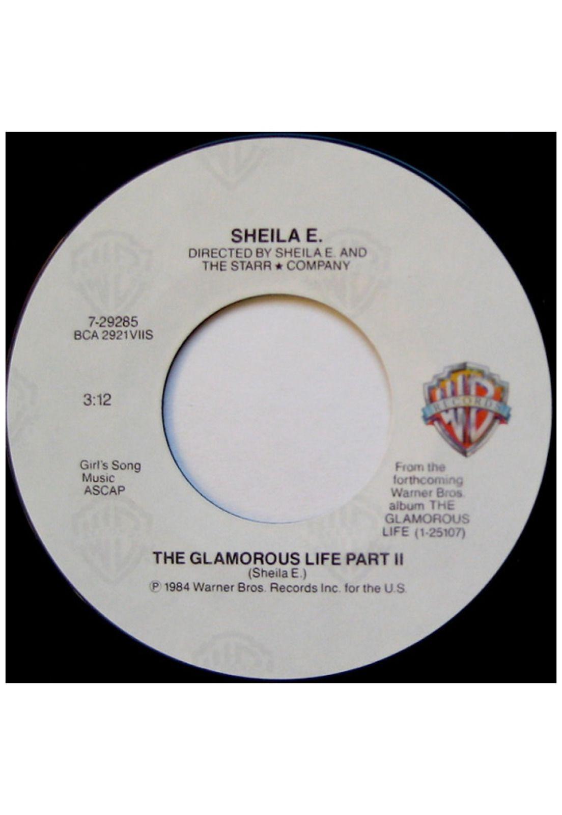 SHEELA E - THE GLAMOROUS LIFE | 7" SINGLE USADO-3