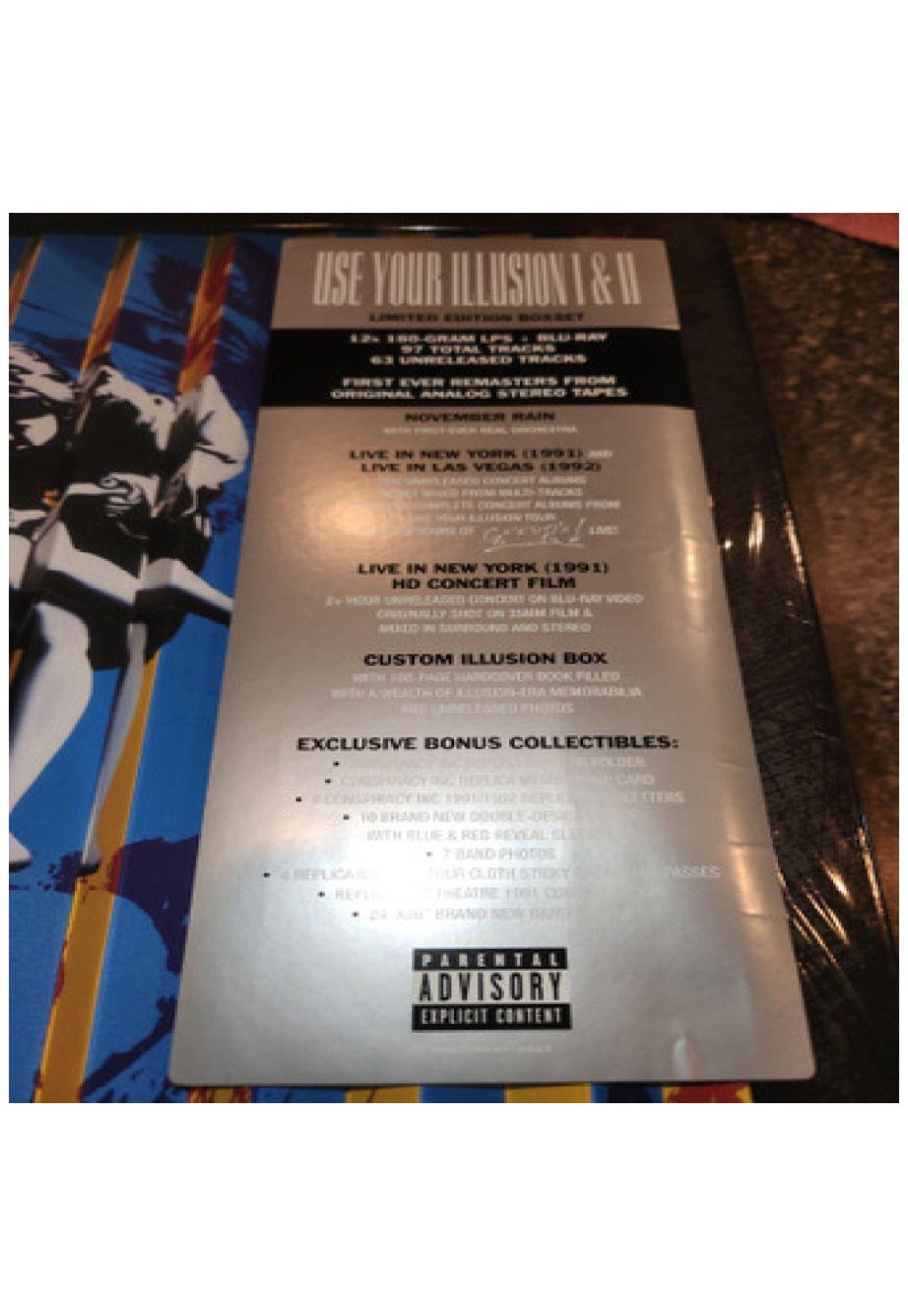 GUNS N' ROSES - USE YOUR ILLUSION I & II (12LP+BLRY) (INC. 100 PAGES BOOK) | VINILO-2