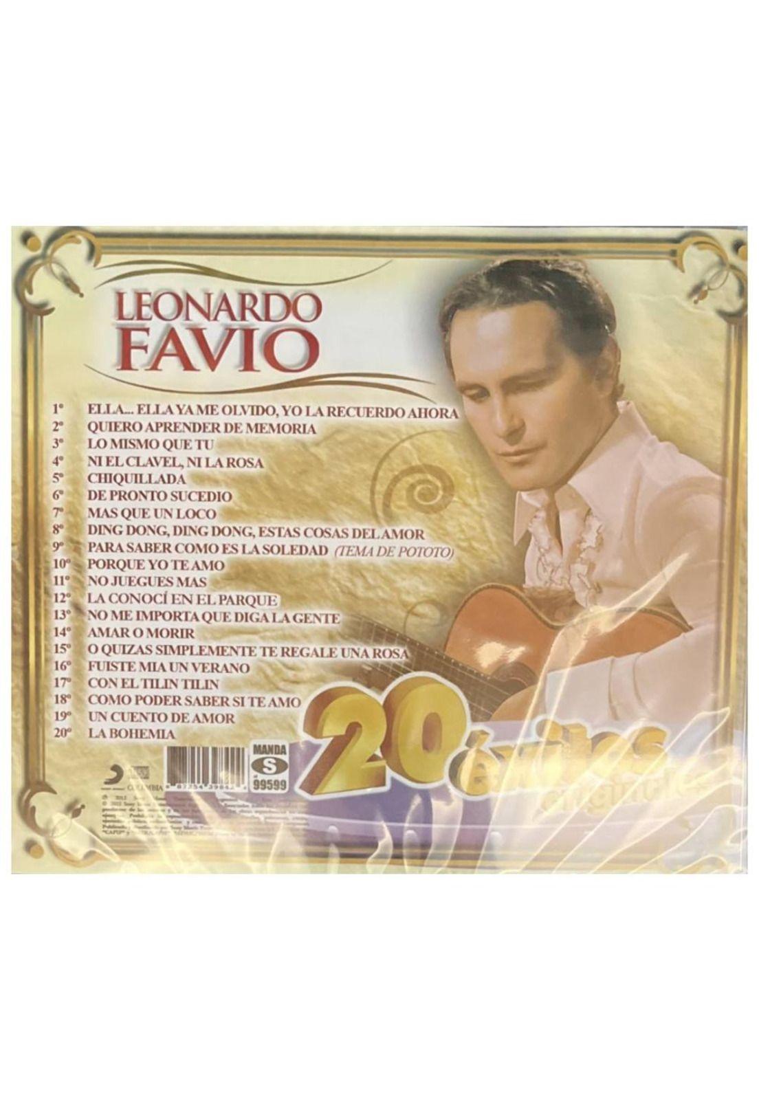 LEONARDO FAVIO - 20 EXITOS ORIGINALES | CD-1