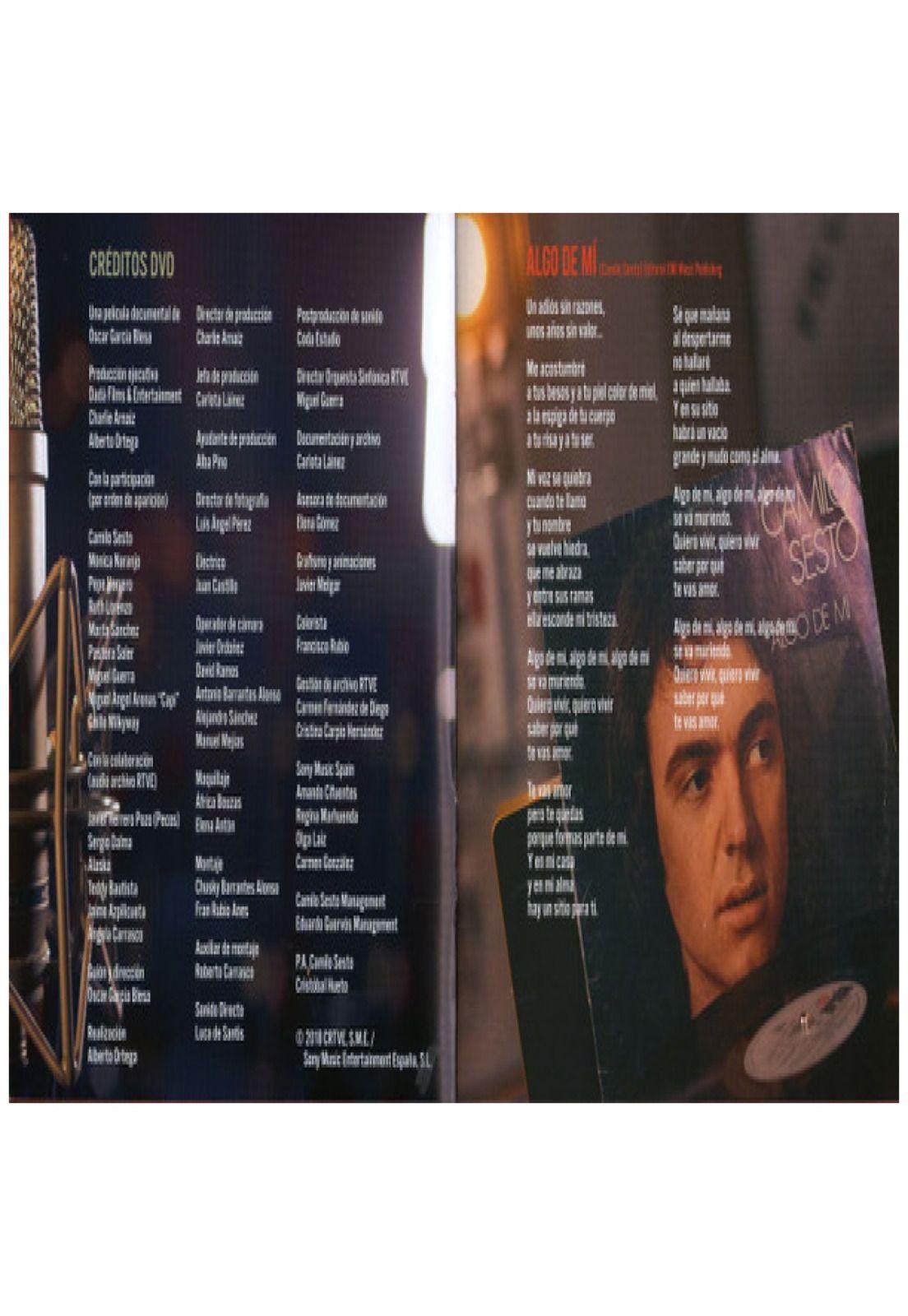 CAMILO SESTO  - CAMILO SINFONICO (CD+DVD) | CD-5