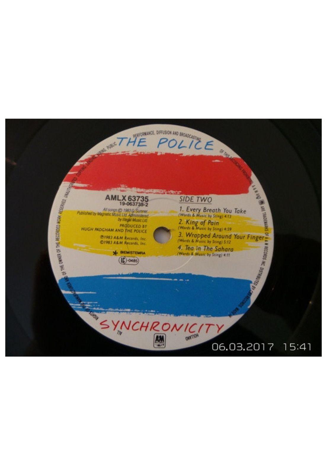 POLICE - SYNCHRONICITY | VINILO USADO-3
