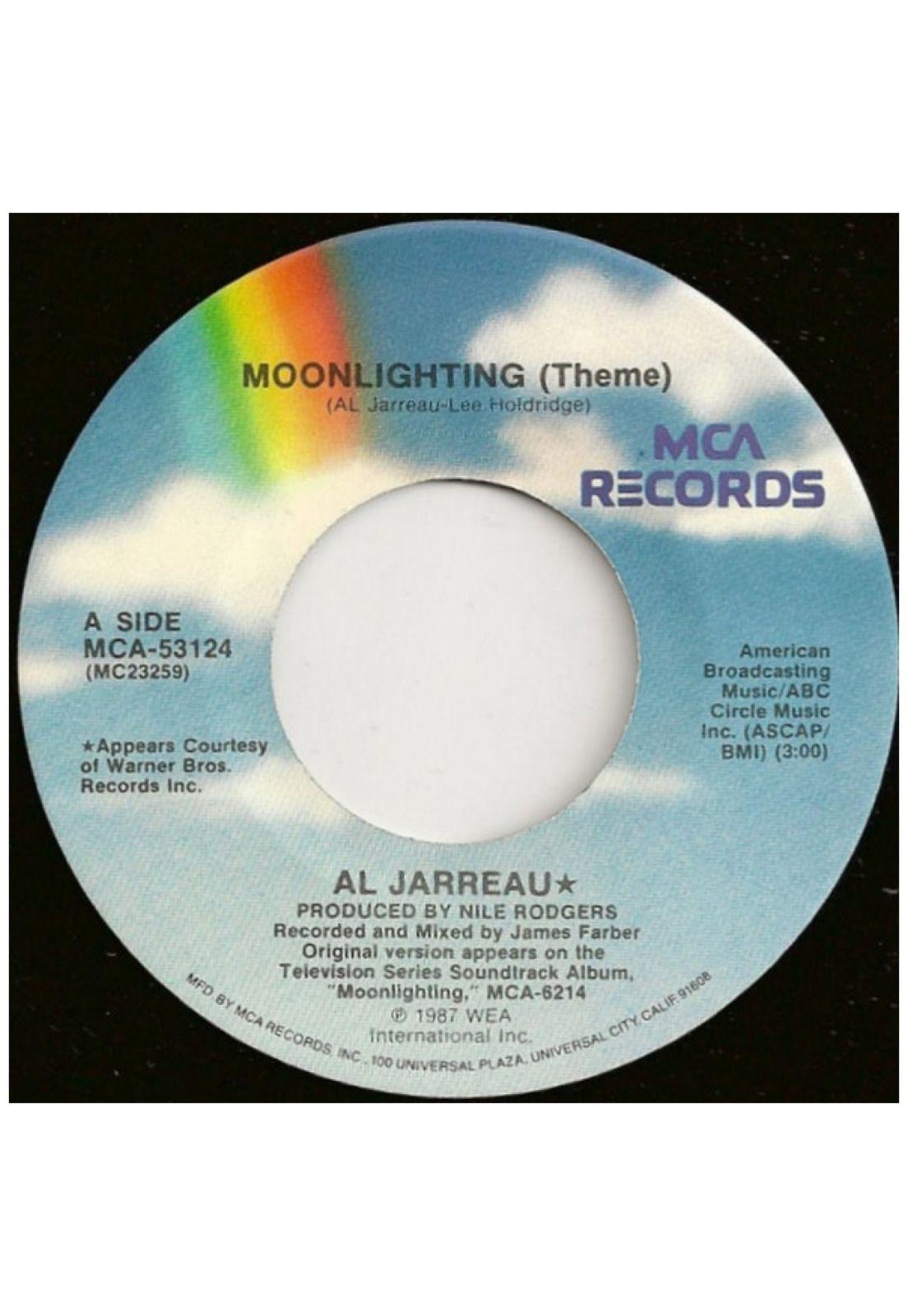 AL JARREAU - MOONLIGHTING THEME | 7" SINGLE USADO-2