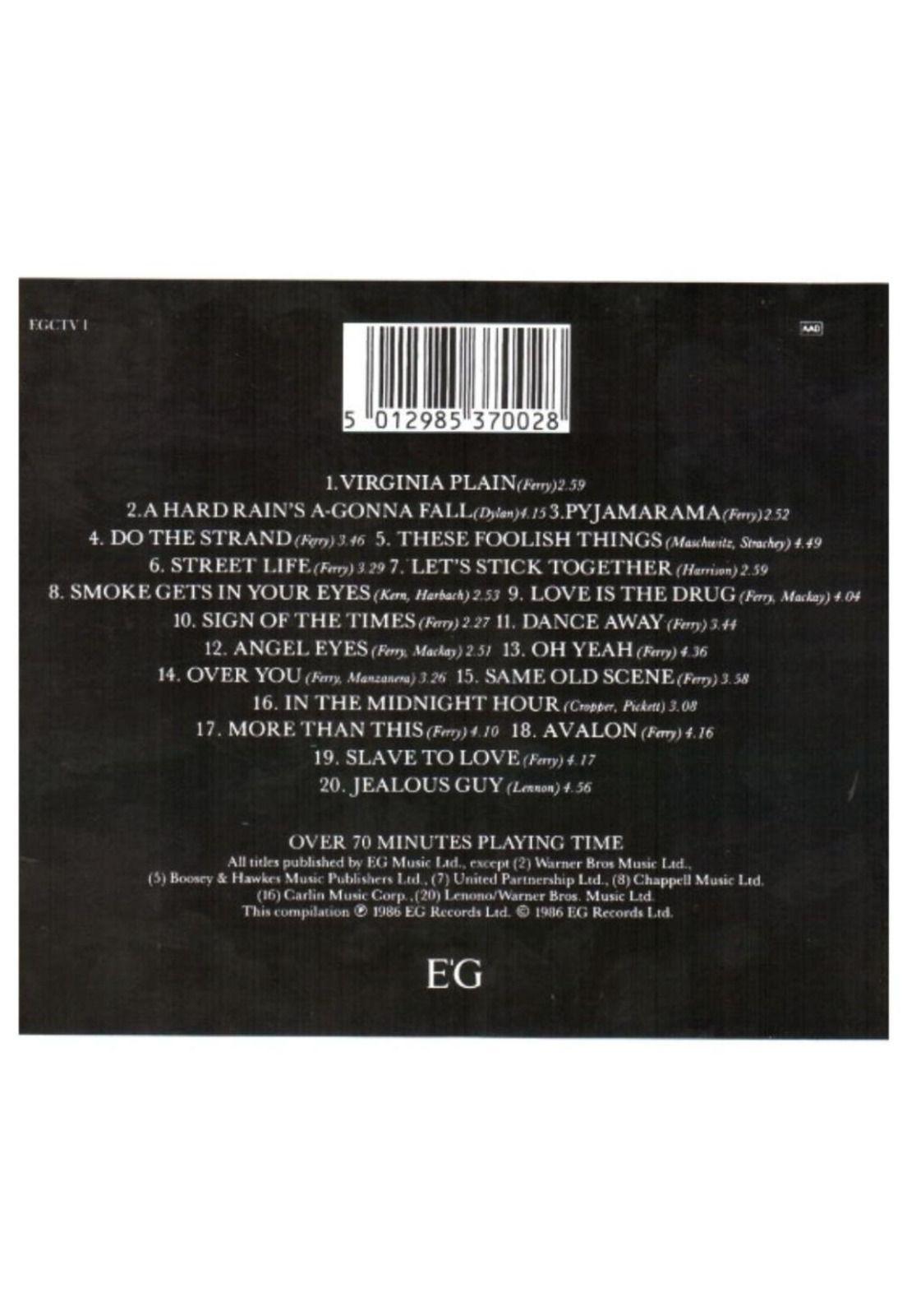 BRYAN FERRY & ROXY MUSIC - STREET LIFE: 20 GREAT HITS | CD-1