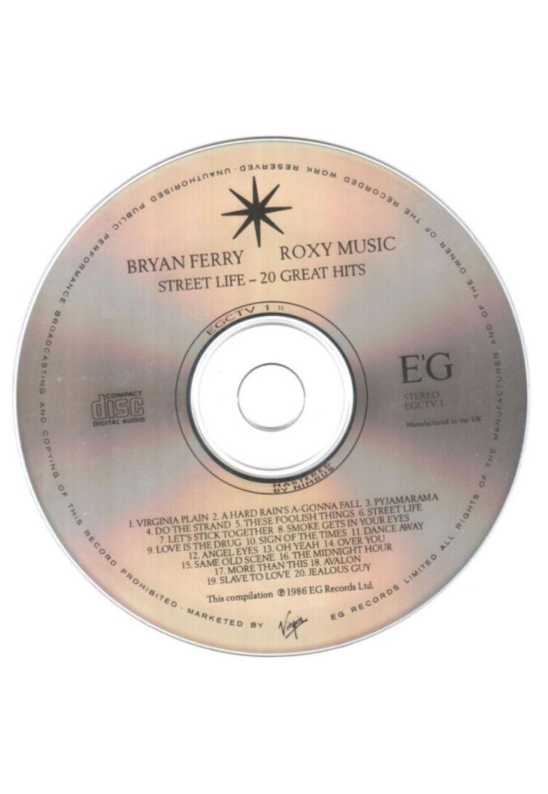 BRYAN FERRY & ROXY MUSIC - STREET LIFE: 20 GREAT HITS | CD-2