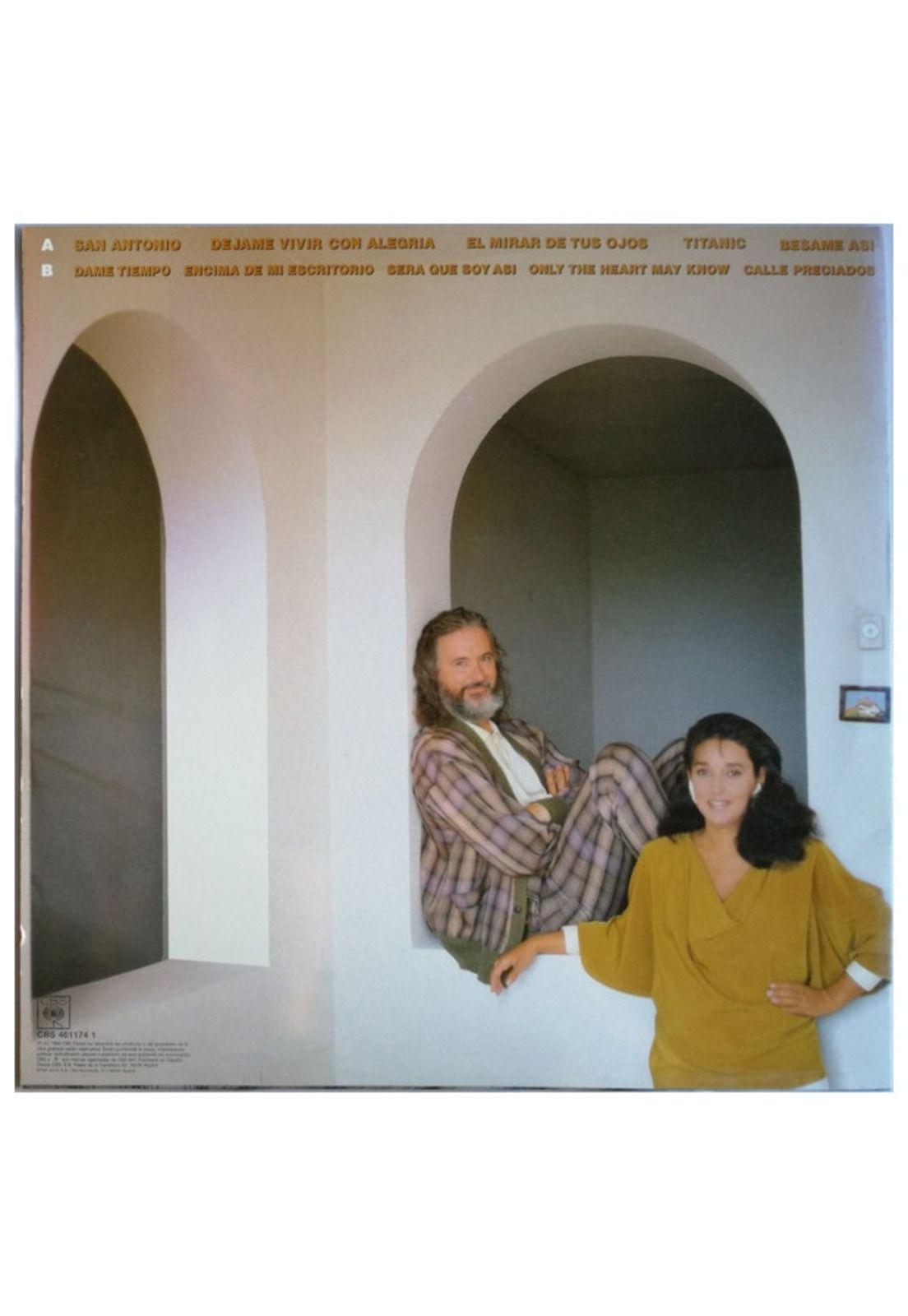 SERGIO Y ESTIBALIZ - DEJAME VIVIR CON ALEGRÍA | VINILO USADO-1