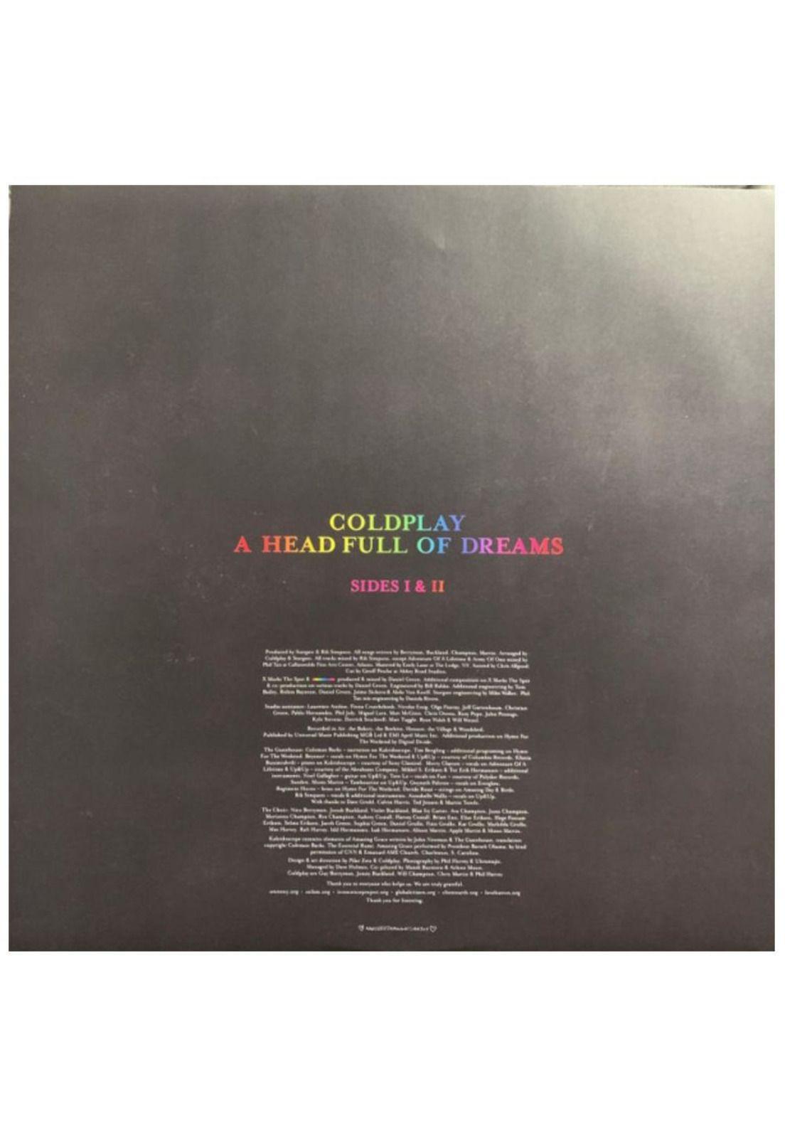 COLDPLAY - A HEAD FULL OF DREAMS (2LP) | VINILO-5