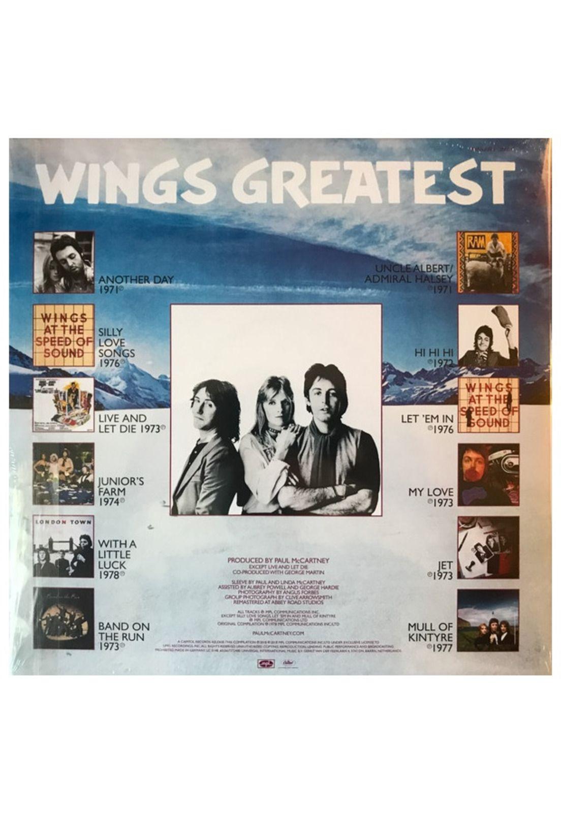 PAUL McCARTNEY & WINGS - GREATEST | VINILO-1