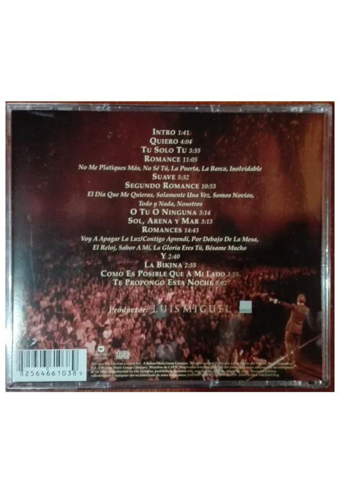 LUIS MIGUEL - VIVO | CD-1