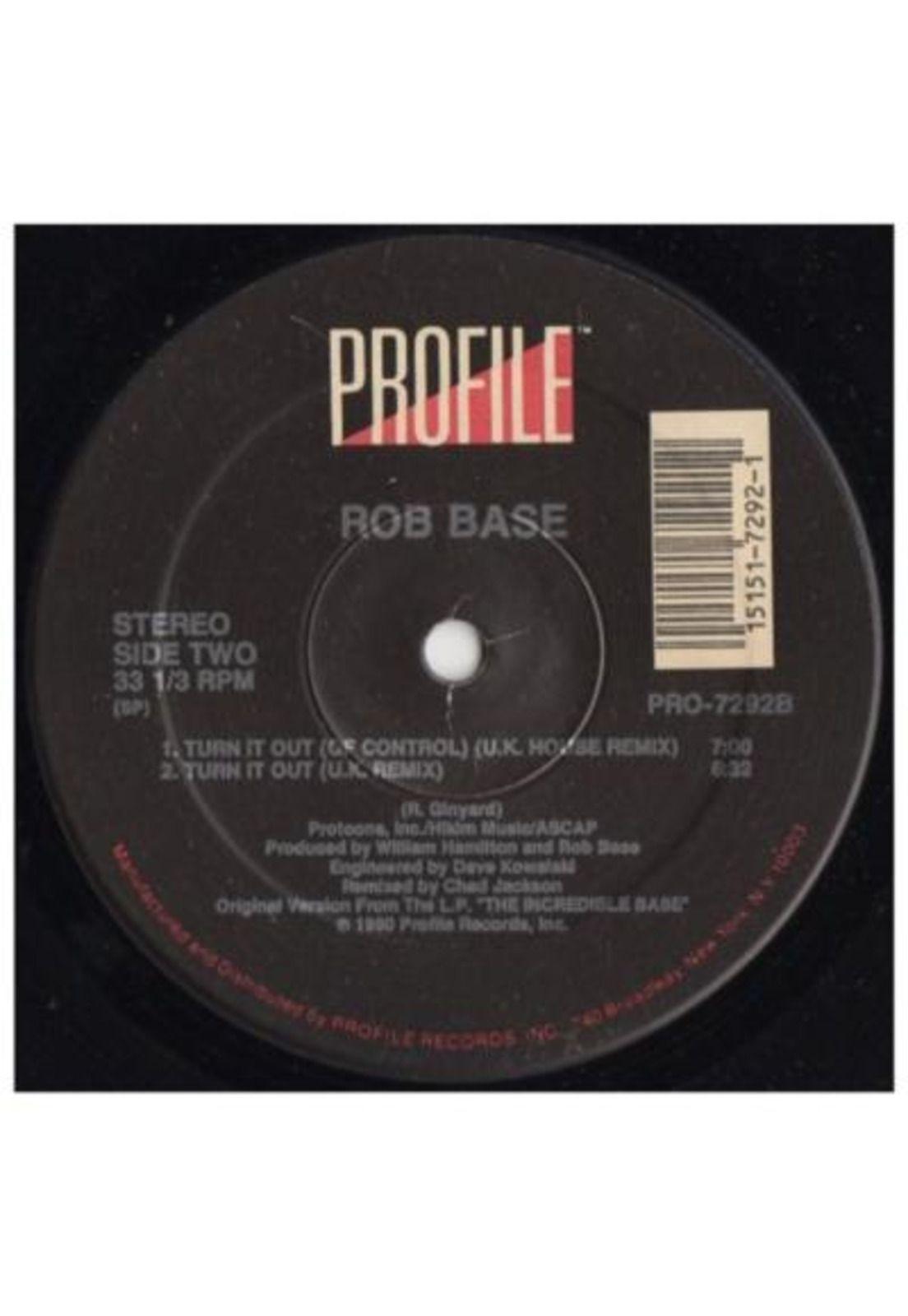 ROB BASE - GET UP AND HAVE A GOOD TIME | 12" MAXI SINGLE VINILO-2