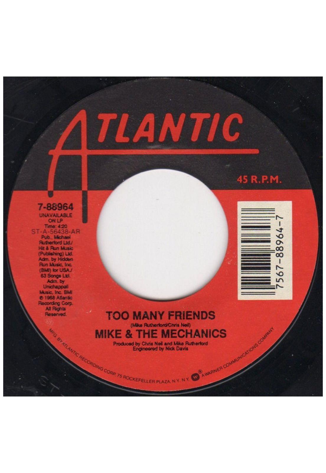 MIKE + THE MECHANICS - LIVING YEARS | 7" SINGLE USADO-3