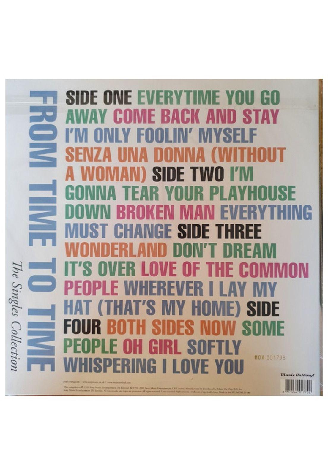 PAUL YOUNG - FROM TIME TO TIME: SINGLES COLLECTION (2LP) | VINILO USADO-1