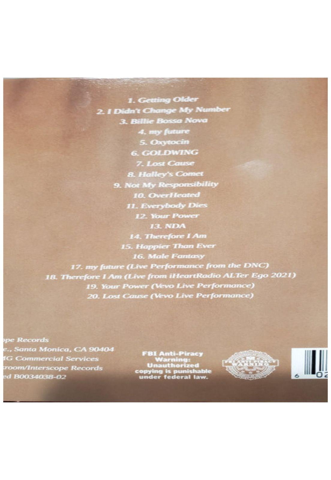 BILLIE EILISH  - HAPPIER THAN EVER (SPECIAL TOUR EDITION) | CD-2