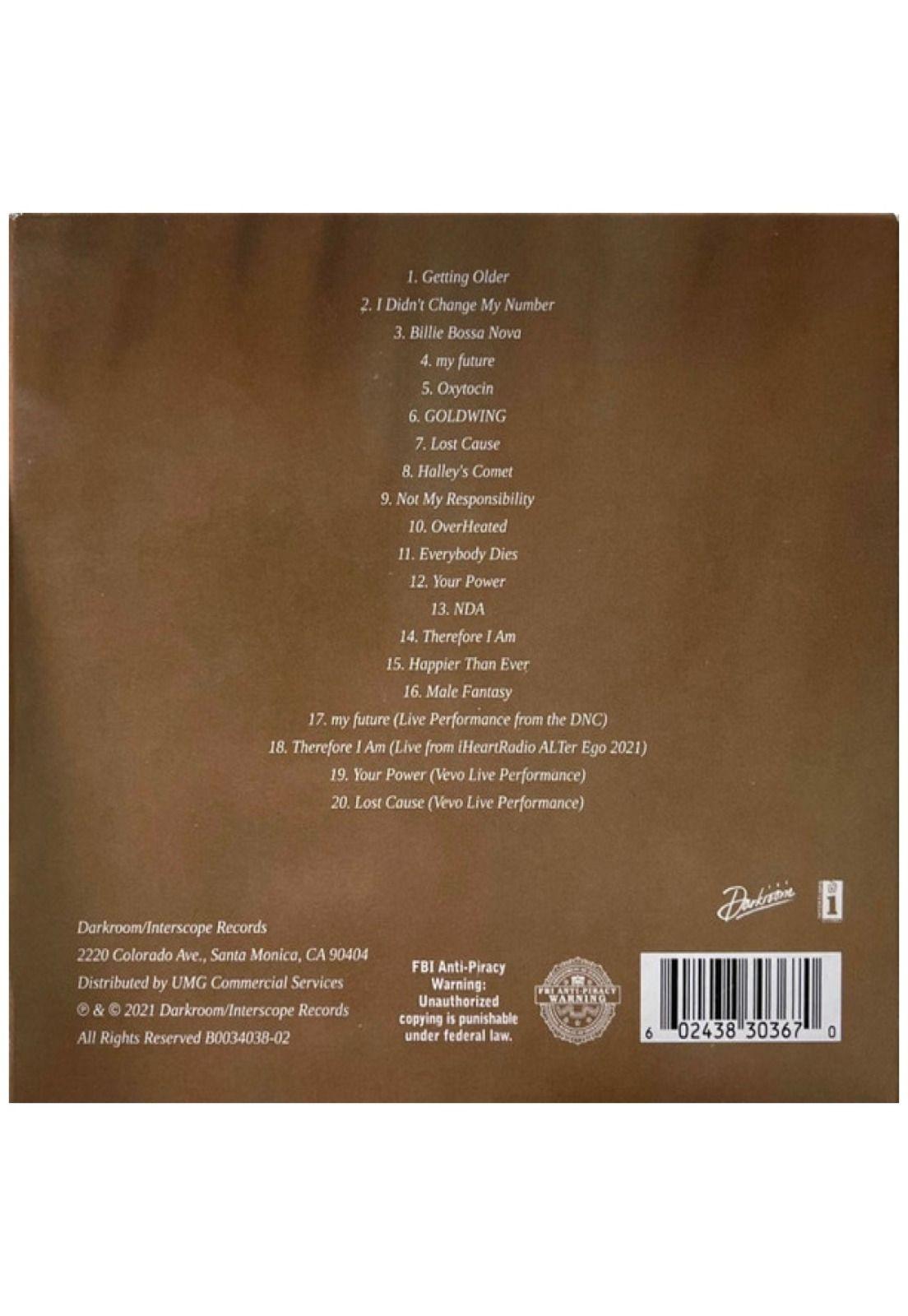 BILLIE EILISH  - HAPPIER THAN EVER (SPECIAL TOUR EDITION) | CD-3