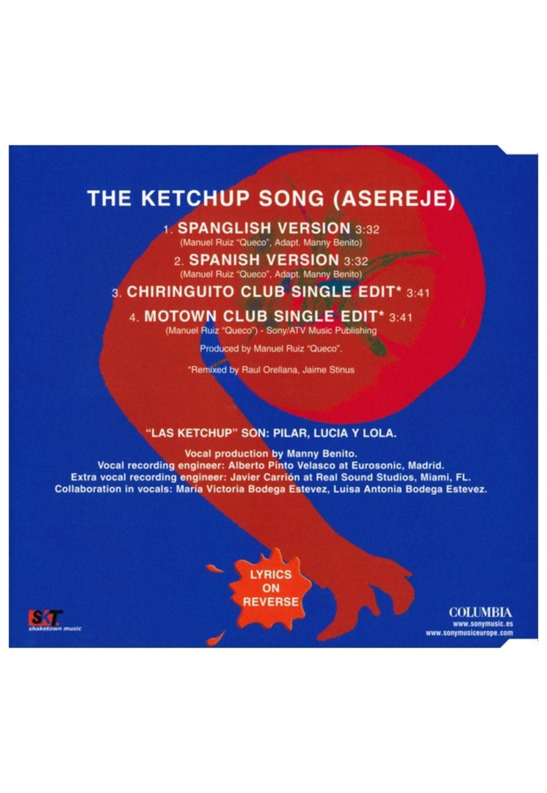 LAS KETCHUP - THE KETCHUP SONG (ASEREJE) | CD SINGLE USADO-1