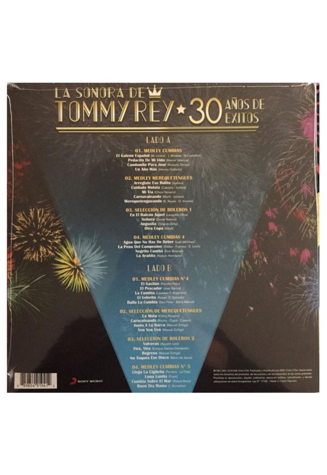 SONORA DE TOMMY REY - 30 AÑOS DE EXITOS | VINILO-1