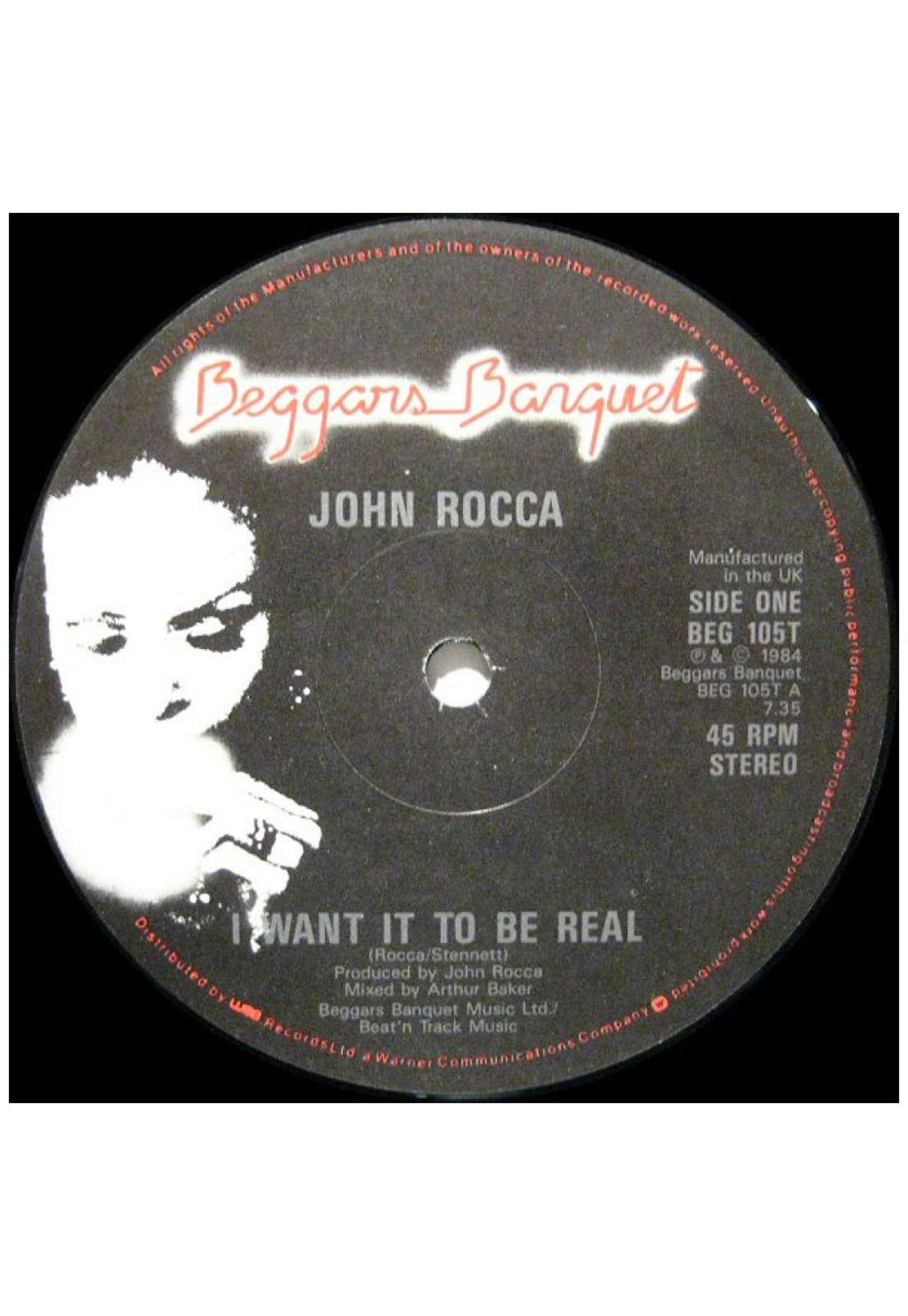 JOHN ROCCA - I WANT IT TO BE REAL | 12" MAXI SINGLE VINILO USADO-2