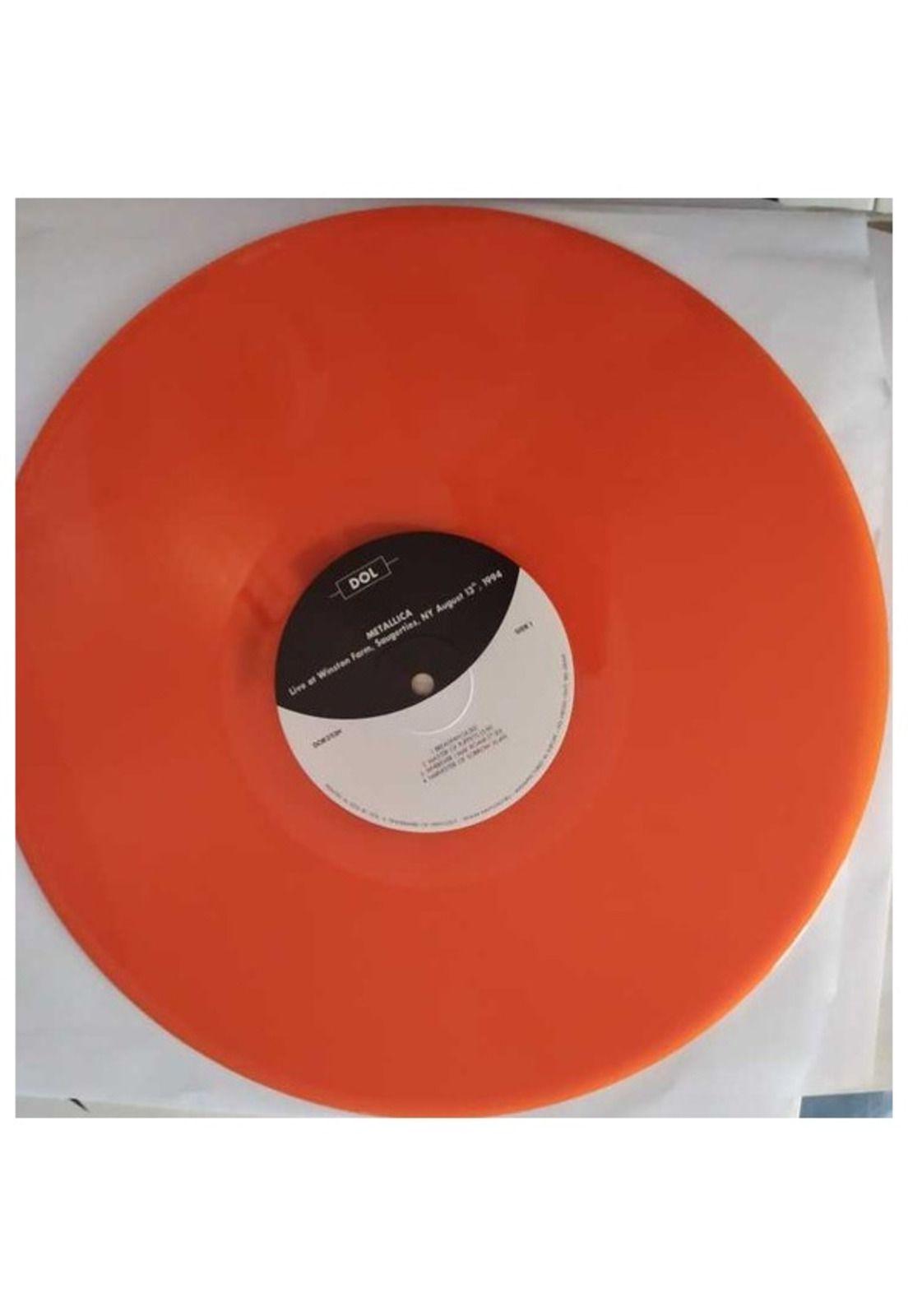 METALLICA - LIVE AT WINSTON FARM SAUGERTIES: NY AUGUST 13 1994 (ORANGE VINYL) | VINILO-4