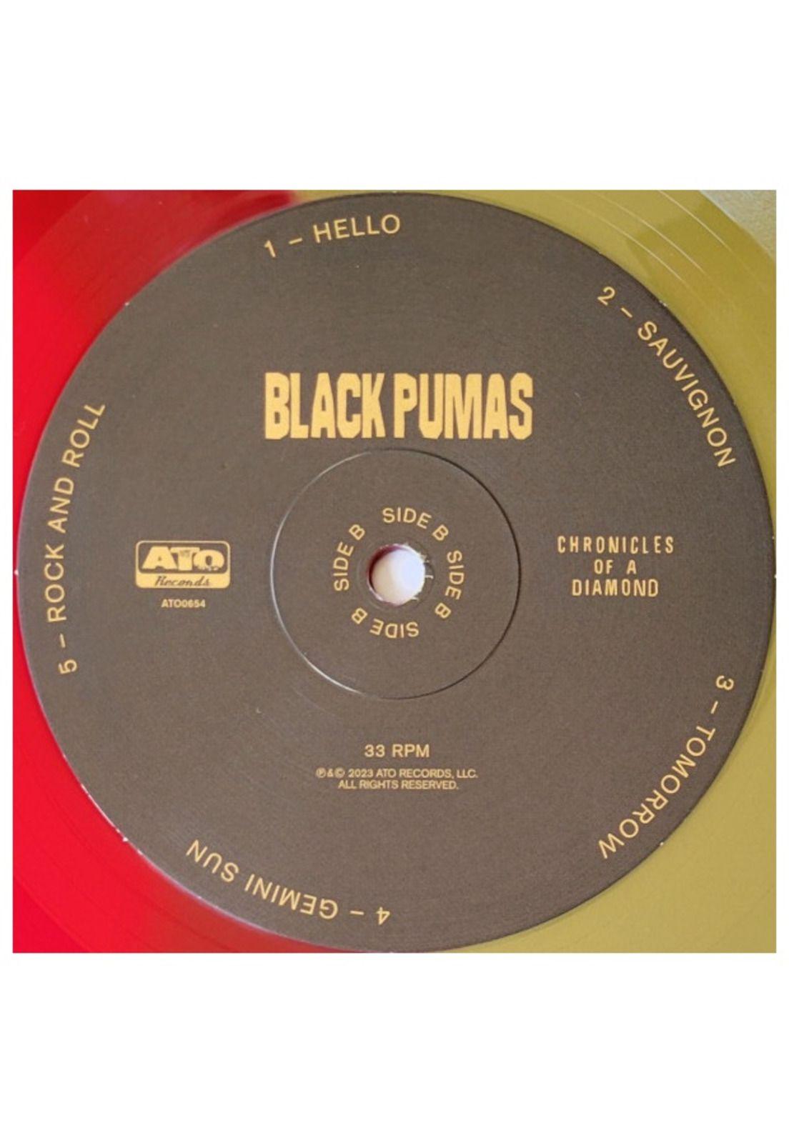 BLACK PUMAS - CHRONICLES OF A DIAMOND (RED & GOLD VINYL) | VINILO-3