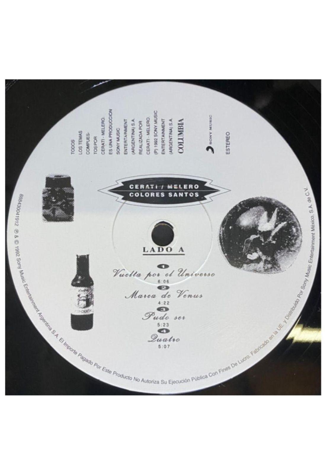CERATI/MELERO  - COLORES SANTOS | VINILO-3