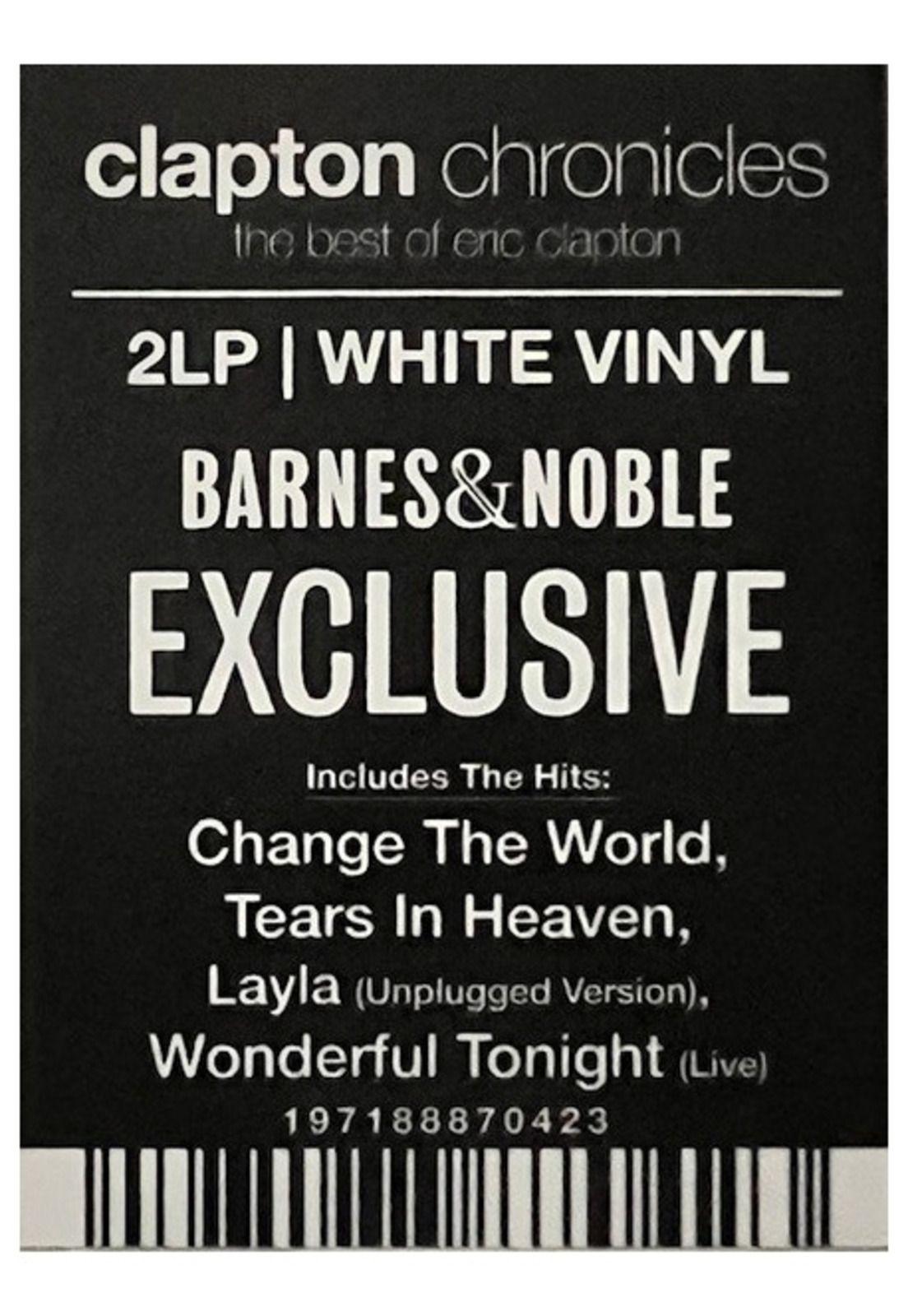 ERIC CLAPTON - CHRONICLES: THE BEST OF (2LP) (WHITE VINYL) | VINILO-2