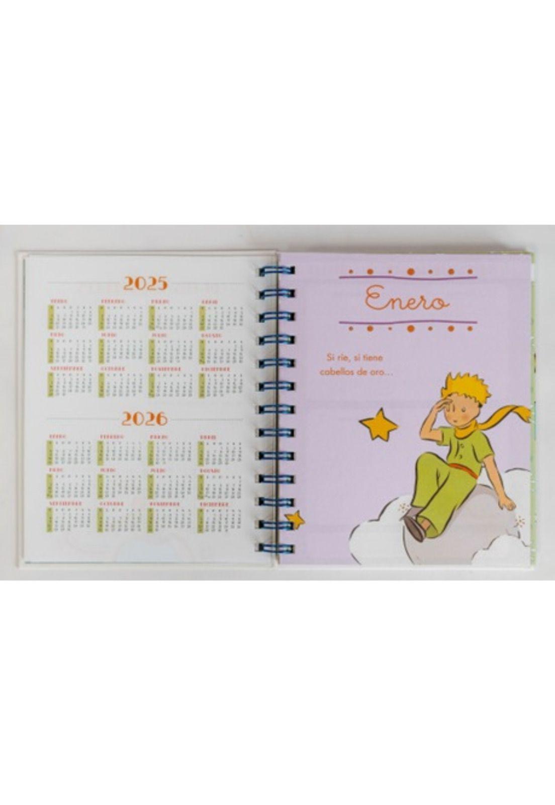 AGENDA EL PRINCIPITO 2025: BLANCA (TAPA RÚSTICA) - ANTOINE DE SAINT-EXUPÉRY | LIBRO-2