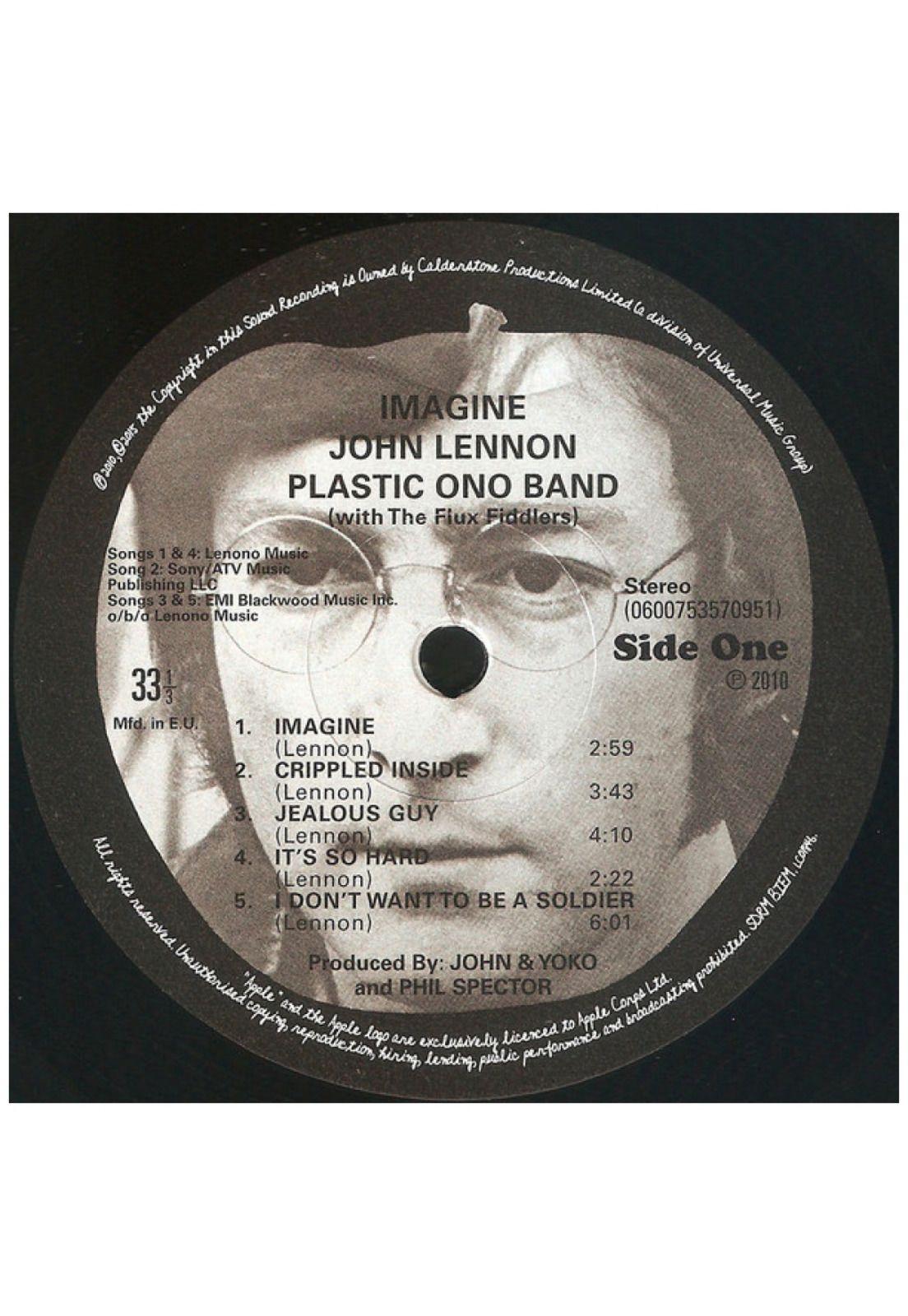 JOHN LENNON - IMAGINE | VINILO USADO-4