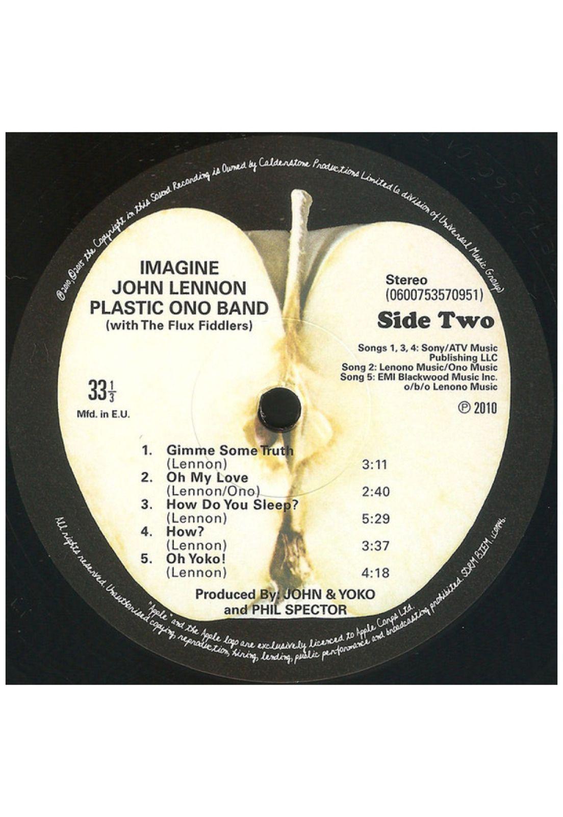 JOHN LENNON - IMAGINE | VINILO USADO-5