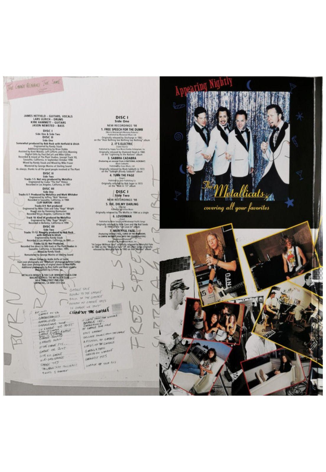 METALLICA  - GARAGE INC. (3LP) | VINILO-2