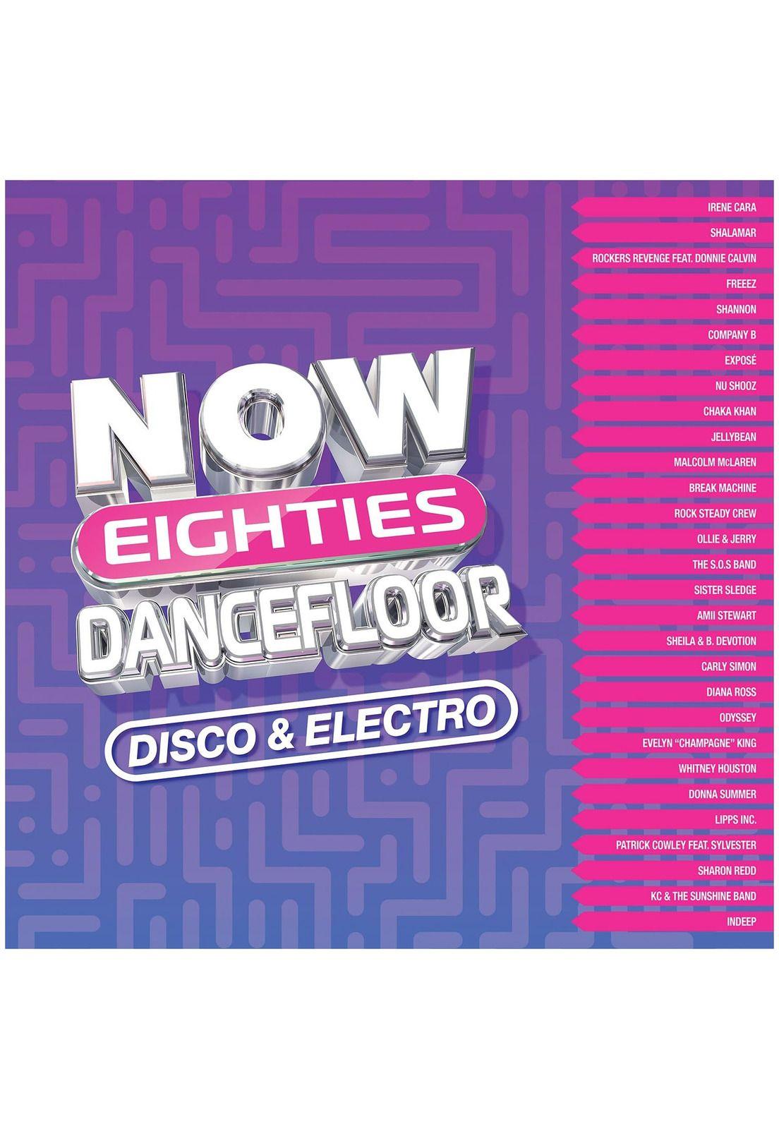 NOW 80'S DANCEFLOOR - DISCO & ELECTRO (2LP) | VINILO-0