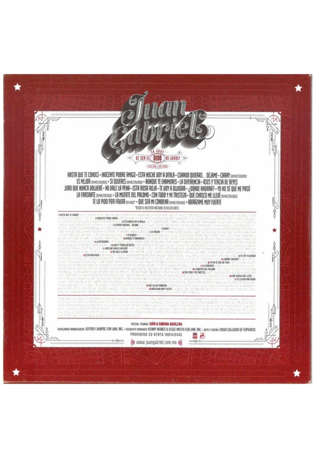 JUAN GABRIEL - 50 AÑOS DE SER EL DIVO DE JUAREZ (3CD+DVD) (LTD. EDITION) | CD-7