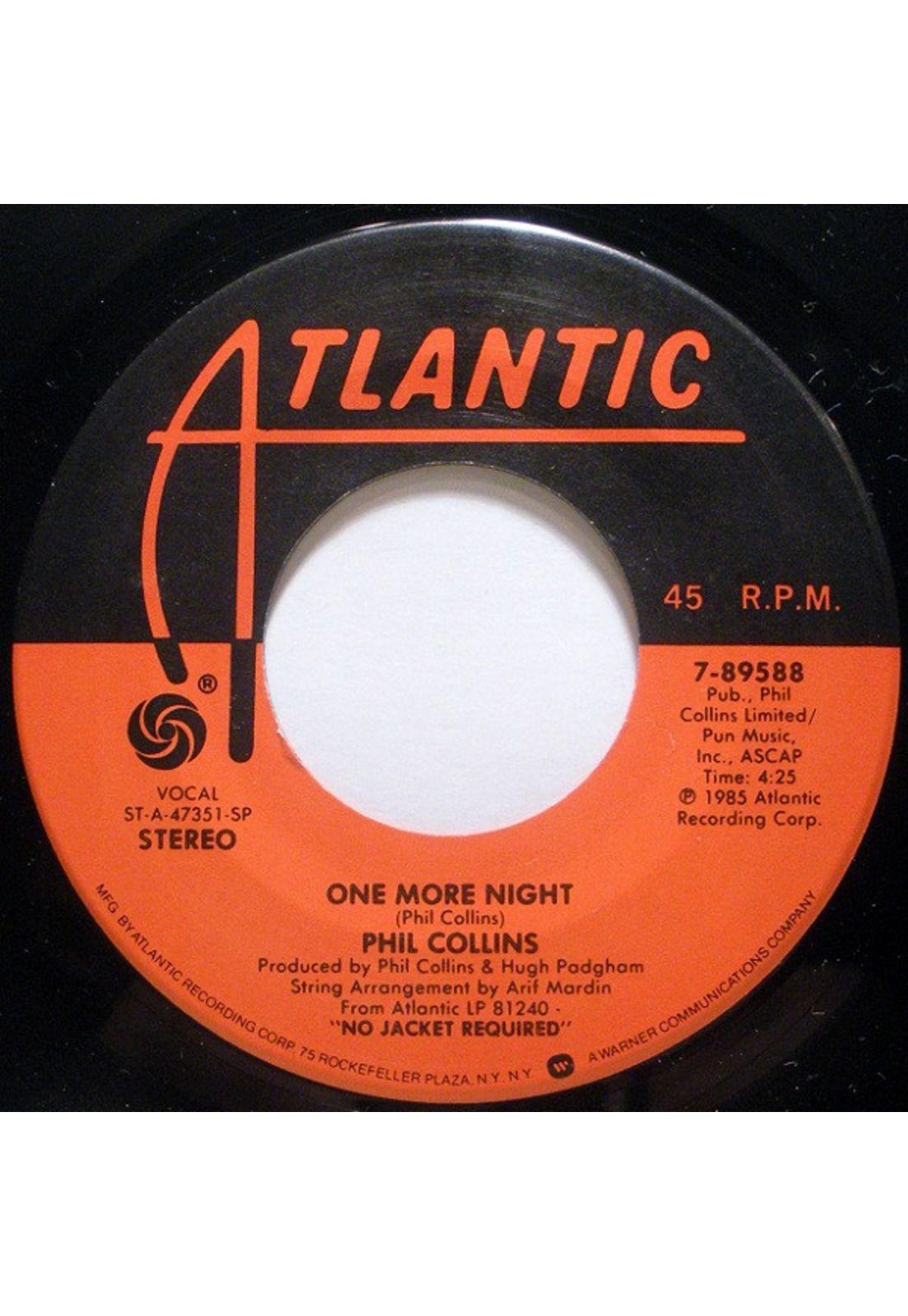 PHIL COLLINS - ONE MORE NIGHT | 7" SINGLE VINILO USADO-2