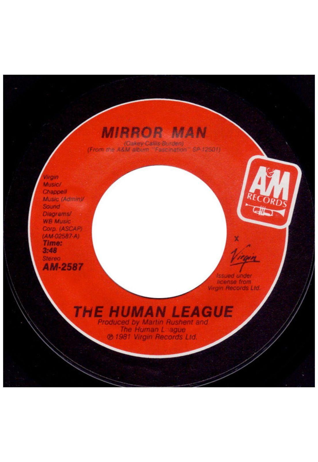HUMAN LEAGUE - MIRROR MAN | 7" SINGLE USADO-2
