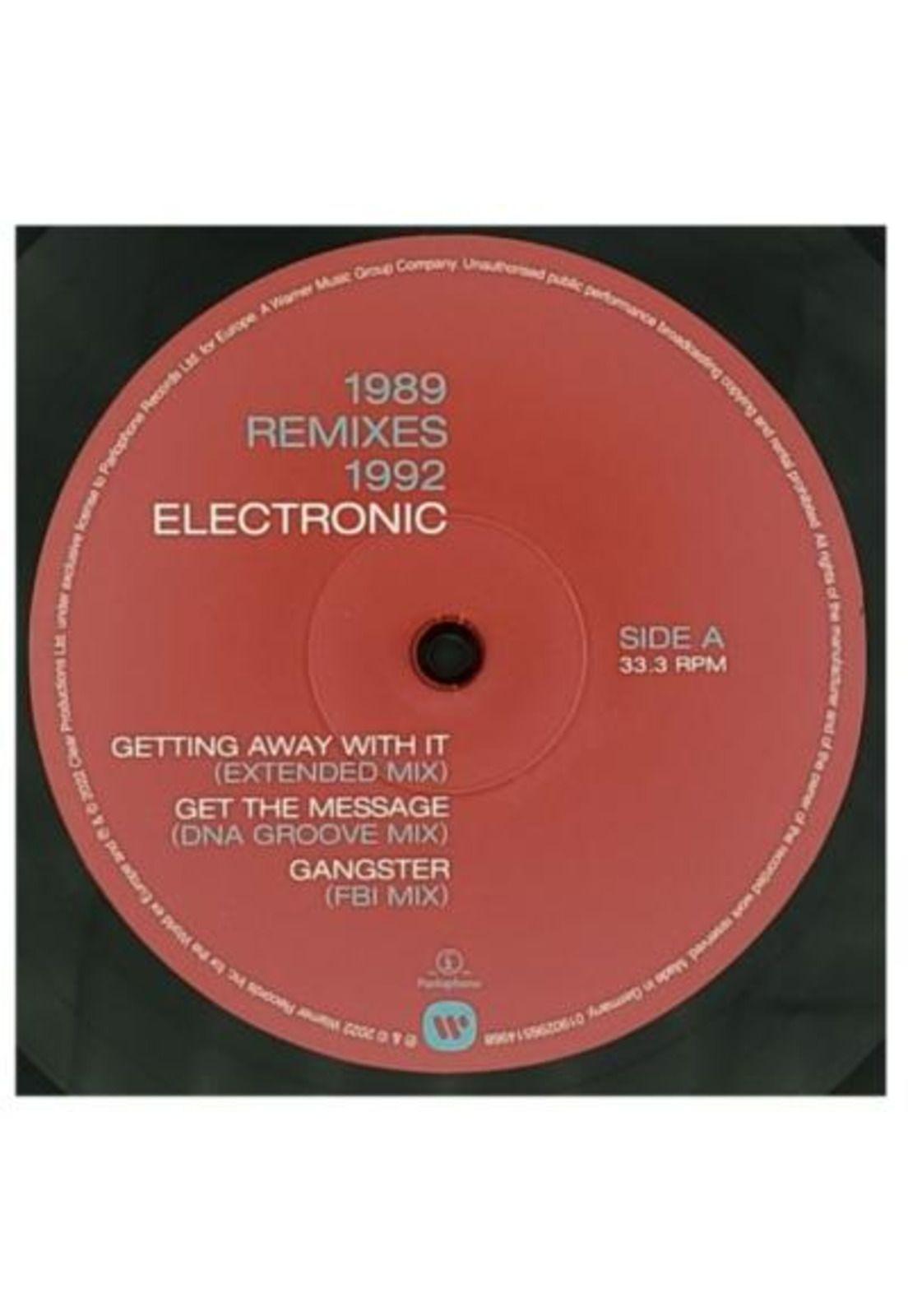 ELECTRONIC - 1989 REMIXES 1992 | VINILO-2