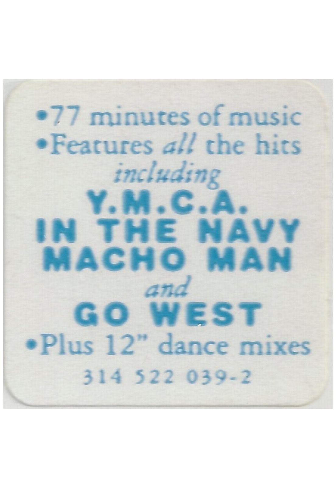 VILLAGE PEOPLE - THE BEST OF | CD USADO-5