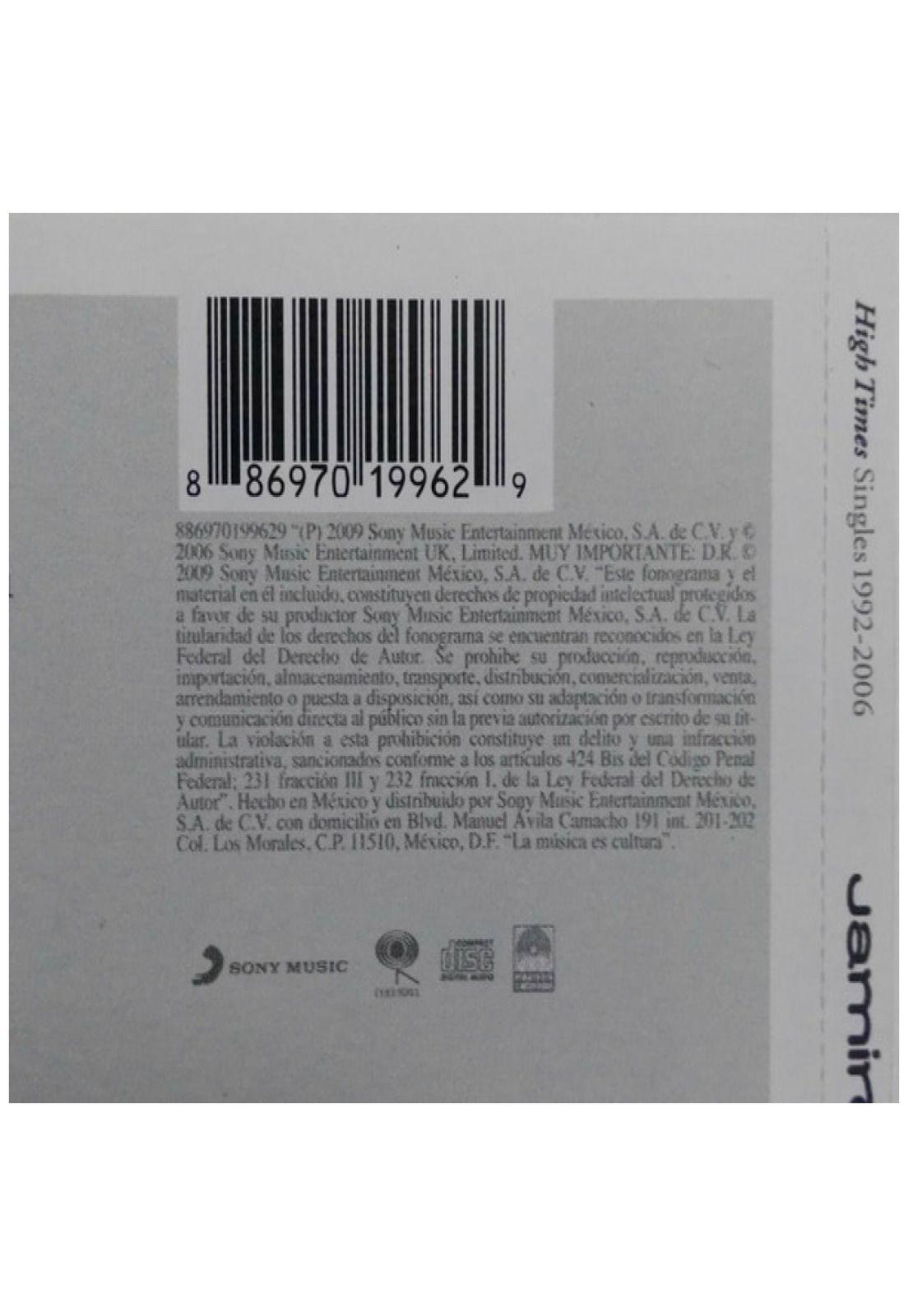 JAMIROQUAI - HIGH TIMES SINGLES 92-00 | CD-4