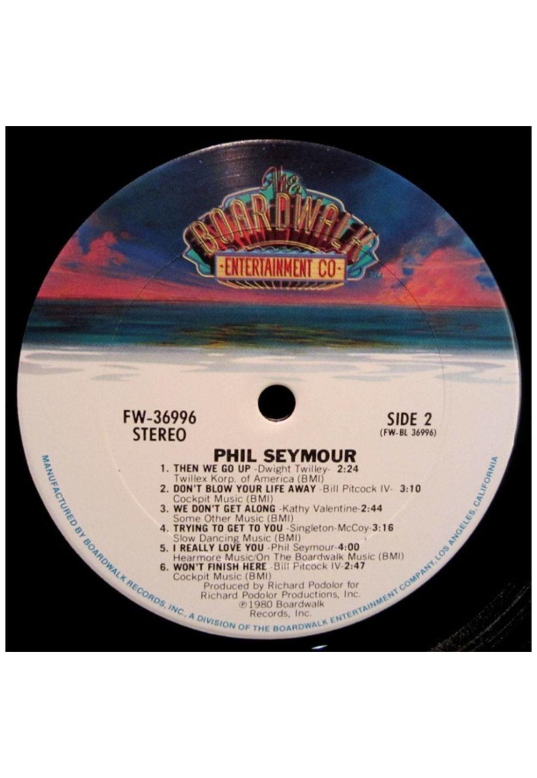 PHIL SEYMOUR - PHIL SEYMOUR | VINILO USADO-3
