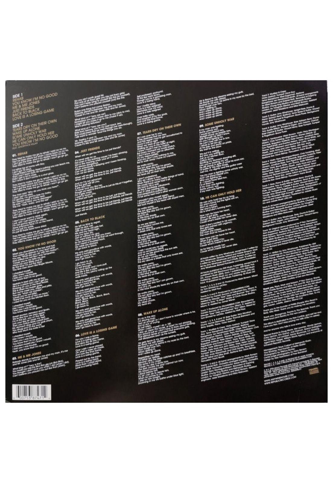AMY WINEHOUSE - BACK TO BLACK (EXCLUSIVE LTD EDITION) (PINK VINYL) | VINILO-3